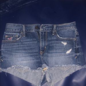 Hollisyer High Rise Jean Shorts